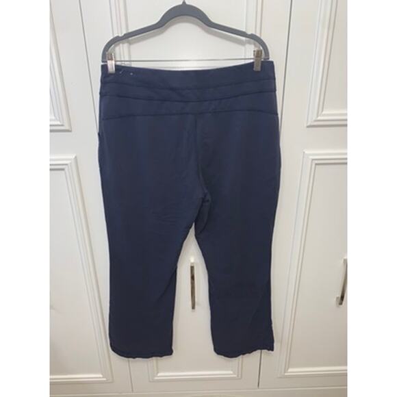 Made for Life Women's 1X Blue Knit Capri Pants Elastic Waist Casual - Picture 5 of 5